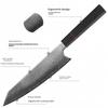 Damascus steel knife, professional Japanese knife with ergonomic handle, high-hardness kitchen knife suitable for home and resta