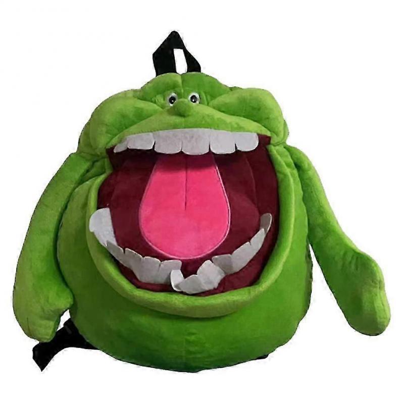 Slimer Ruksak Cosplay 3D Tisk Taška Plyšový Batoh Anime Kreslený Školní Taška přes Rameno Narozeninové Vánoční Dárky Pro Dospělé Děti