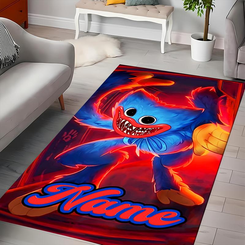 Custom personalization Poppy Playtime Area Rug - Perfect For Kitchen, Bathroom,Laundry Room Decor Large Size Available,Gift All Seasons