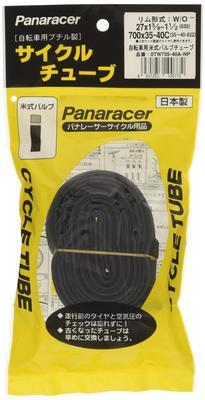 Panaracer Tube American Valve Made In Japan 700×35~40C (27×1-3/8~1-1/2) 0TW735-40A-NP