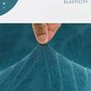Rozciągliwe Pokrowce Spódnicowe Antypoślizgowe na Krzesła na Wszystkie Sezony, Pyłoszczelne Ochraniacze na Krzesła do Salonu, Domowego Biura, Pokrowce na Krzesła