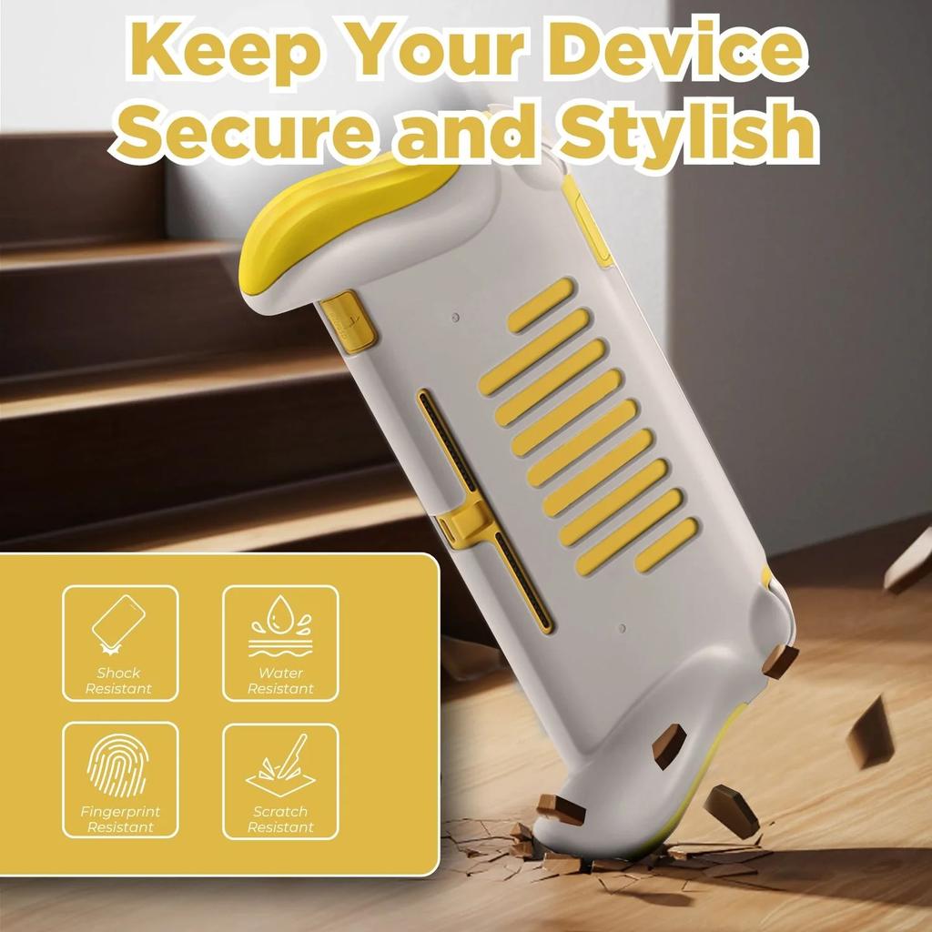 Grip for Switch Lite Easy To Install Ergonomic Designed Game Controller Grip ABS Material Small Size for Switch Lite Kids Home Switch Lite Console