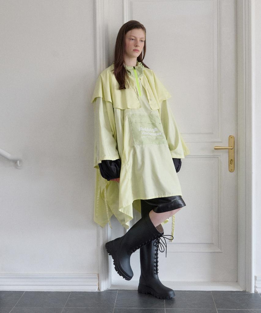 Rockfish Weatherwear Platformowe Sznurowane Kalosze Długie - 3 Kolory