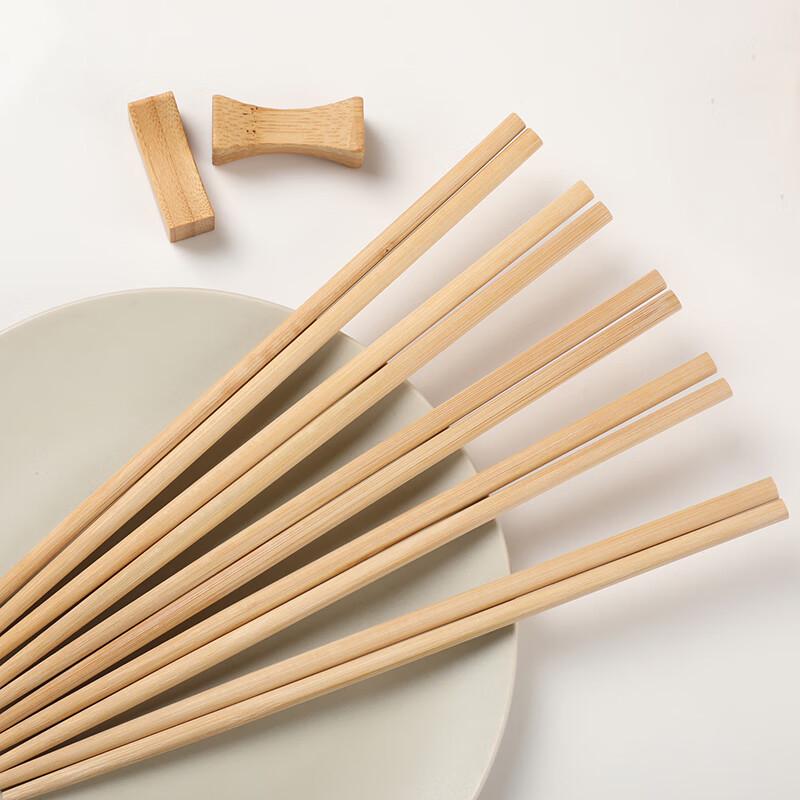 Meiliya Unpainted Bamboo Chopsticks
