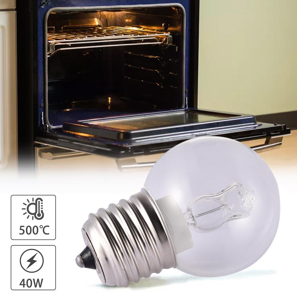 E27 Light Bulb LED Small Oven Light Bulb 40W Lighting High brightness Accessories for Ice Maker Refrigerator Freezer Wall Sconce