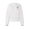 Simple Versatile Fashion Pullover Round Neck Sweatshirt Women Sweatshirt Jade-White A11W513210FWT