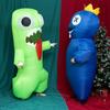 Ogród Banban Kostium Cosplay Halloween Karnawał Nadmuchiwana maskotka Niebieski Zielony Potwór