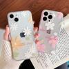 Hyunya Ins Wind Flower Is Suitable for Apple 14promax Mobile Phone Case iPhone12pro Silicone Soft 11 Anti-drop.