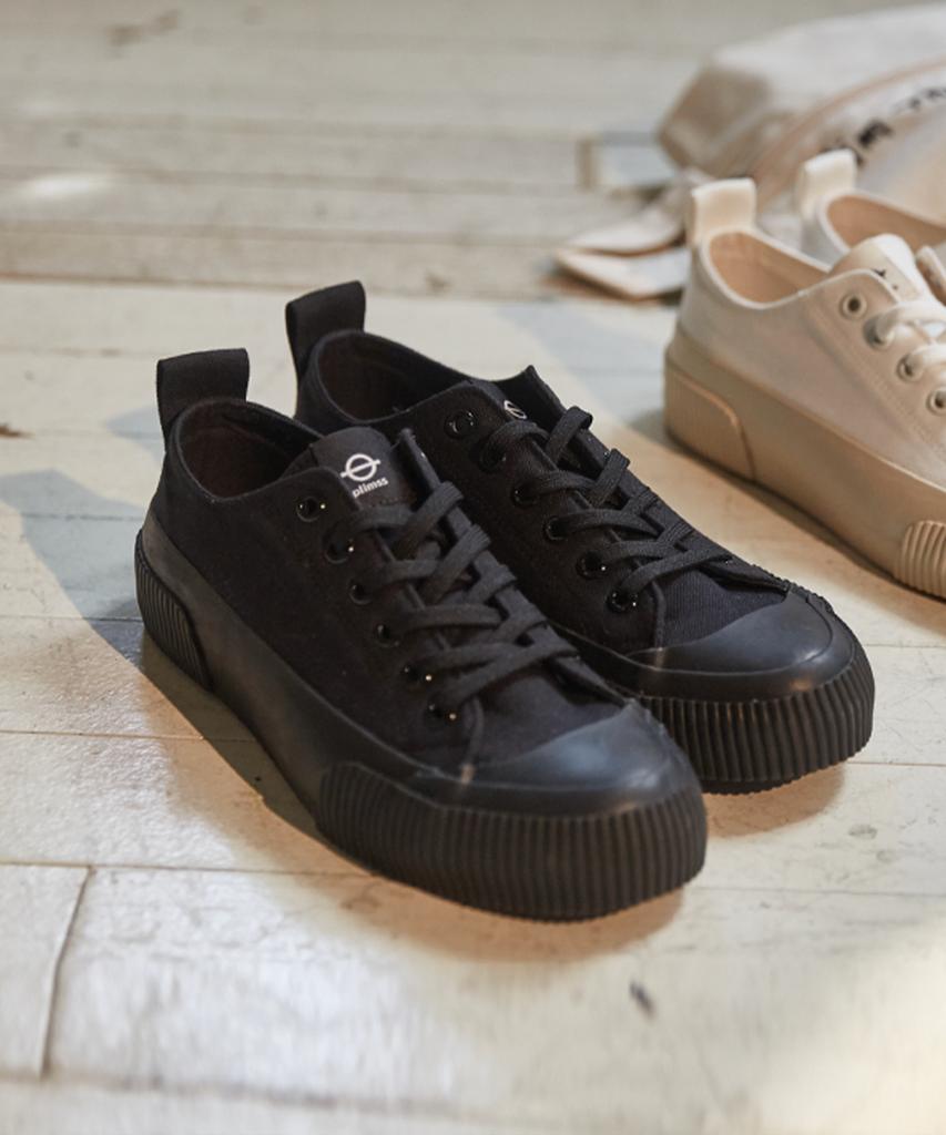 Plimss Canvas Shoes Ark012 Black