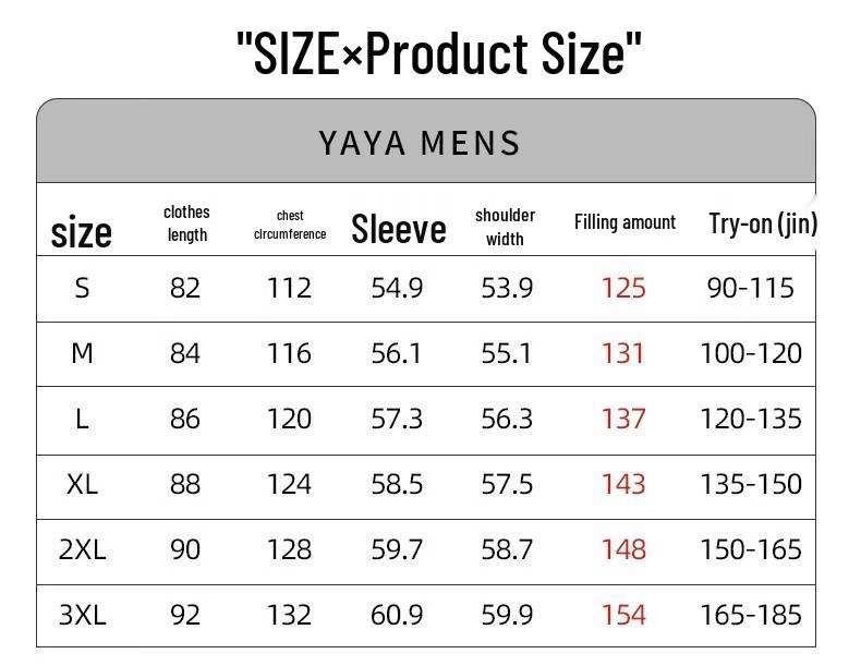 Yaya Men's Mid-Length Hooded Duck Down Winter Jacket