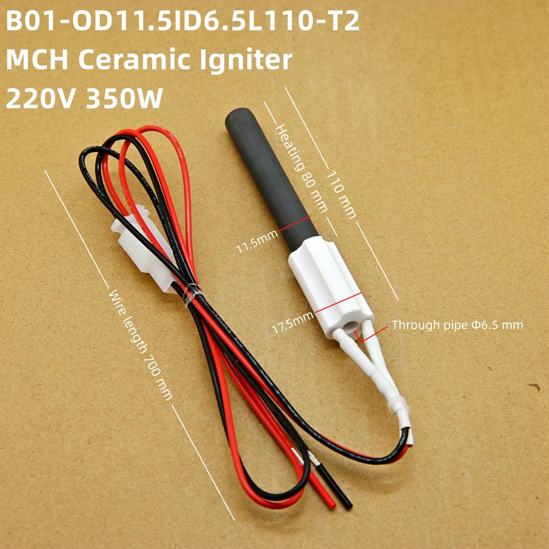 220V350W wood pellet furnace igniter, heating