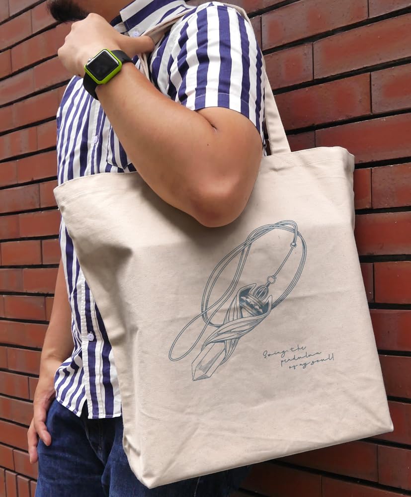 COSPA Pendulum Antique Large Tote Natural [Official] Yu-Gi-Oh! ARC-V Bag,