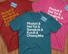 Thailand Cities Shirt! Reppin' Phuket, Hat Yai, Bangkok, Korat, & Chiang Mai!