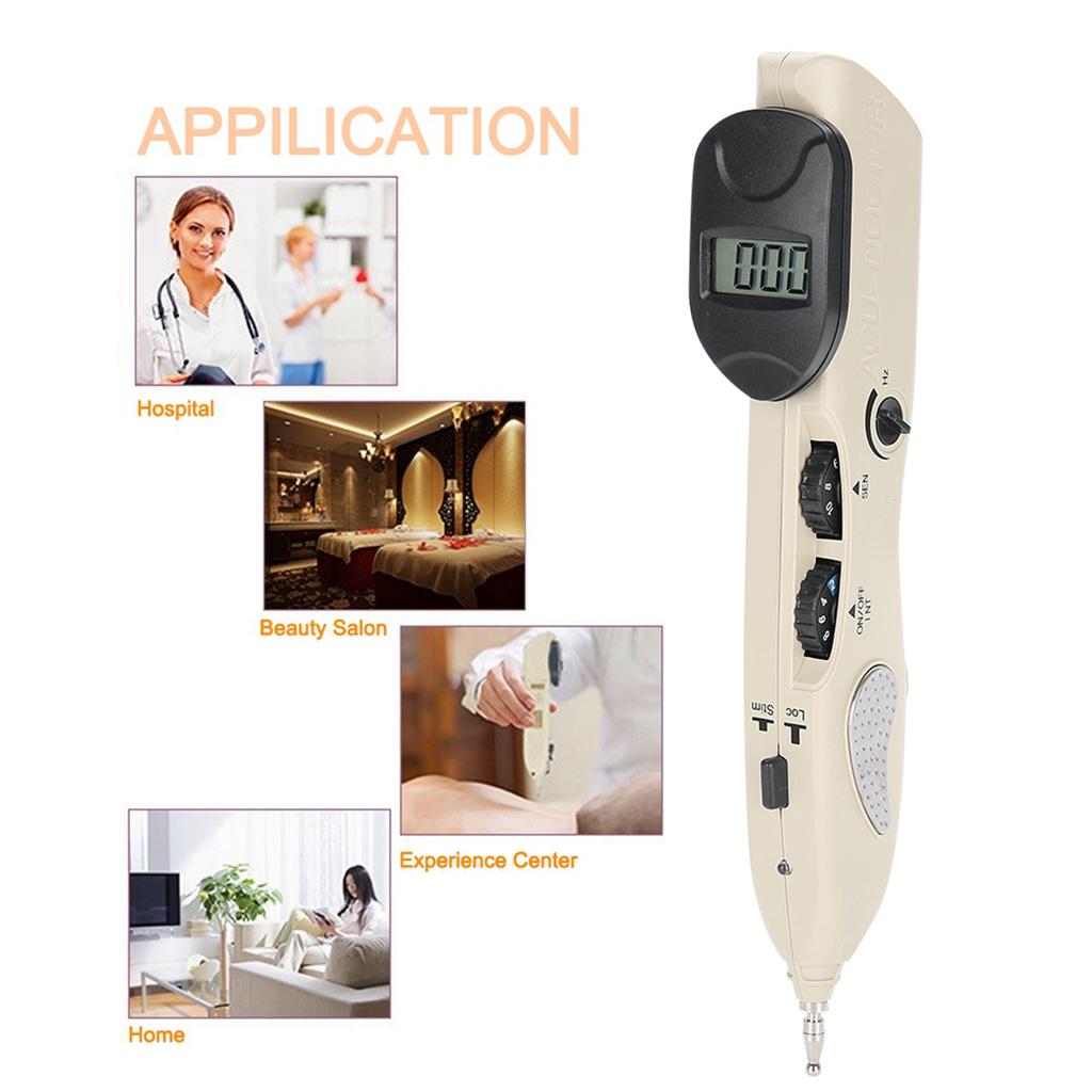 Digitales elektronisches Akupunktur-Gesundheits-Pulsmassagegerät Gesundheitspflege-Tool 110-240 V