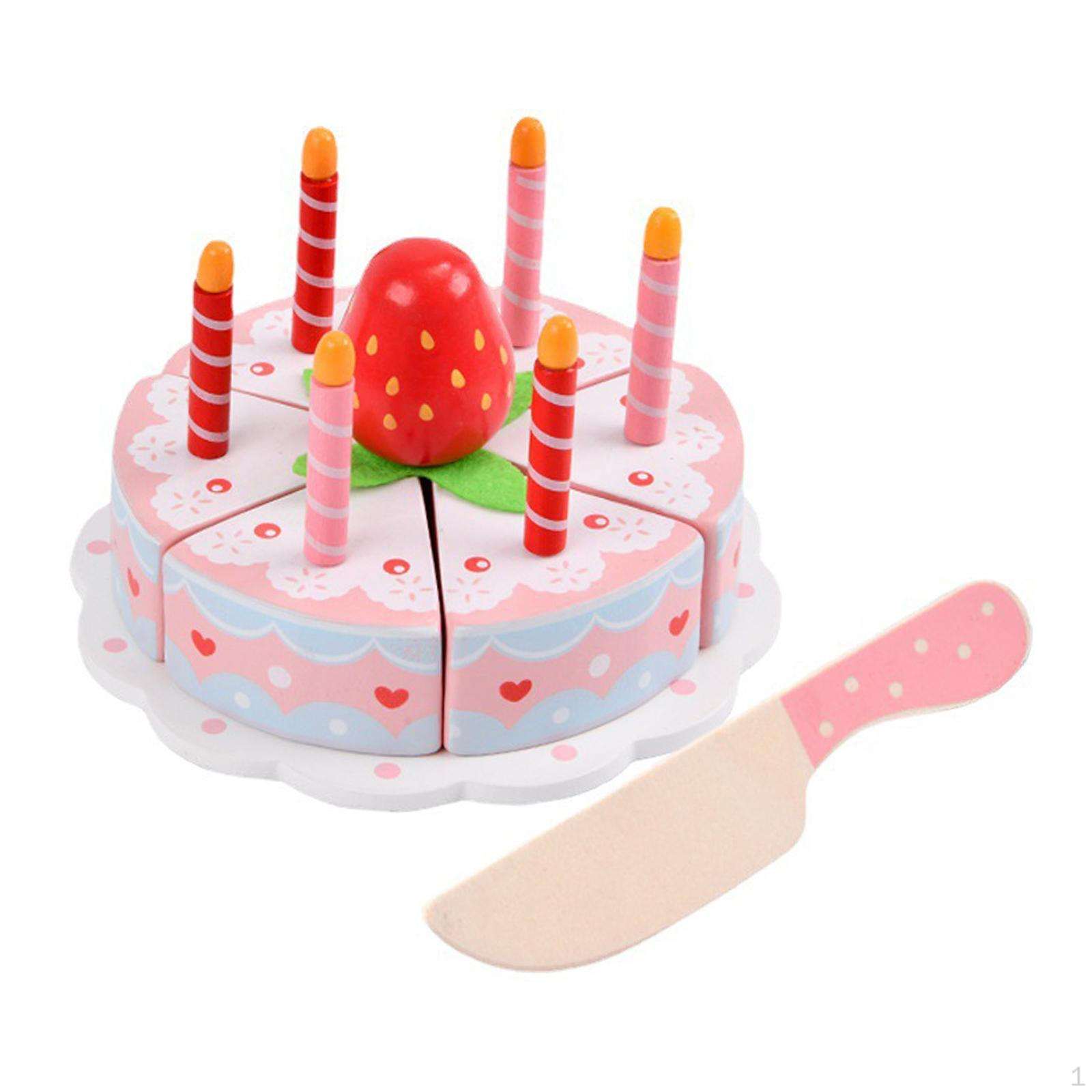 

Игрушка на день рождения, сделай сам, деревянная игрушка, еда для мальчиков и девочек, дети 3, 4, 5, 6 лет, подарки 12,3 см x 3 см