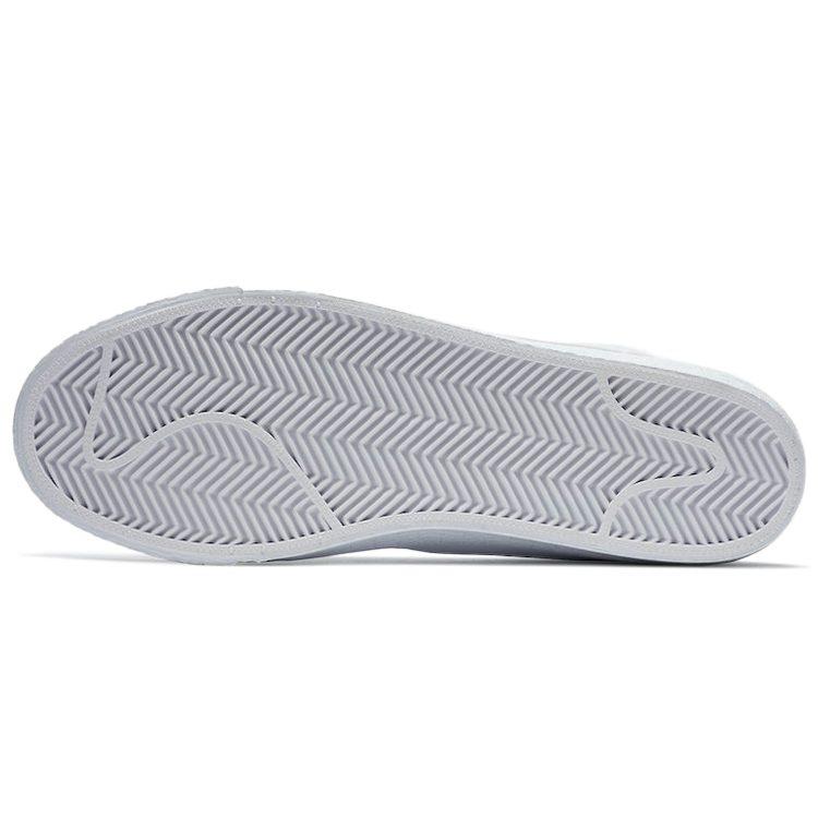 Nike Sb Zoom Blazer Mid Triple White 864349-105