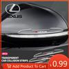 Interior Stickers 4pcs/set Car Door Edge Guards Anti-Scratch Protector For F-SPORT ES RX NX LS UX LM LX GX LC RZ IS CT GS