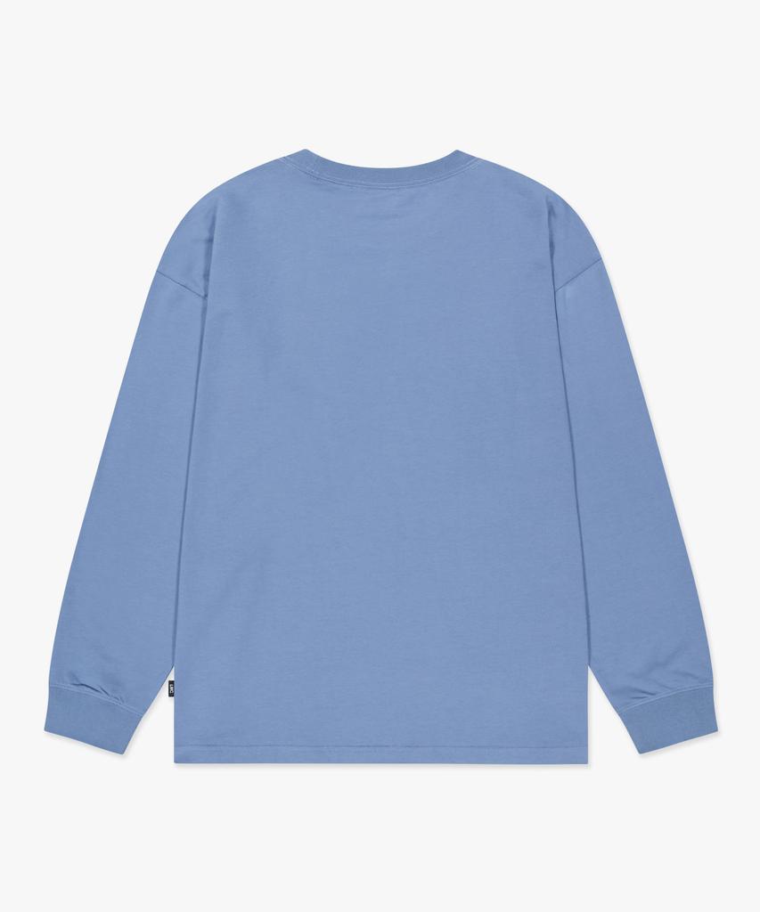 LMC Og Long Slv Tee Gray Blue