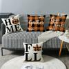 New Autumn Maple Leaf Letter Pillow Cushion Sofa Bedside Bedroom Living Room Linen Pillow Cover