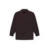 Fear of God Essentials Fleece Collared Zip-Up Shirt Jacket Men Jackets Plum 202BT224195F