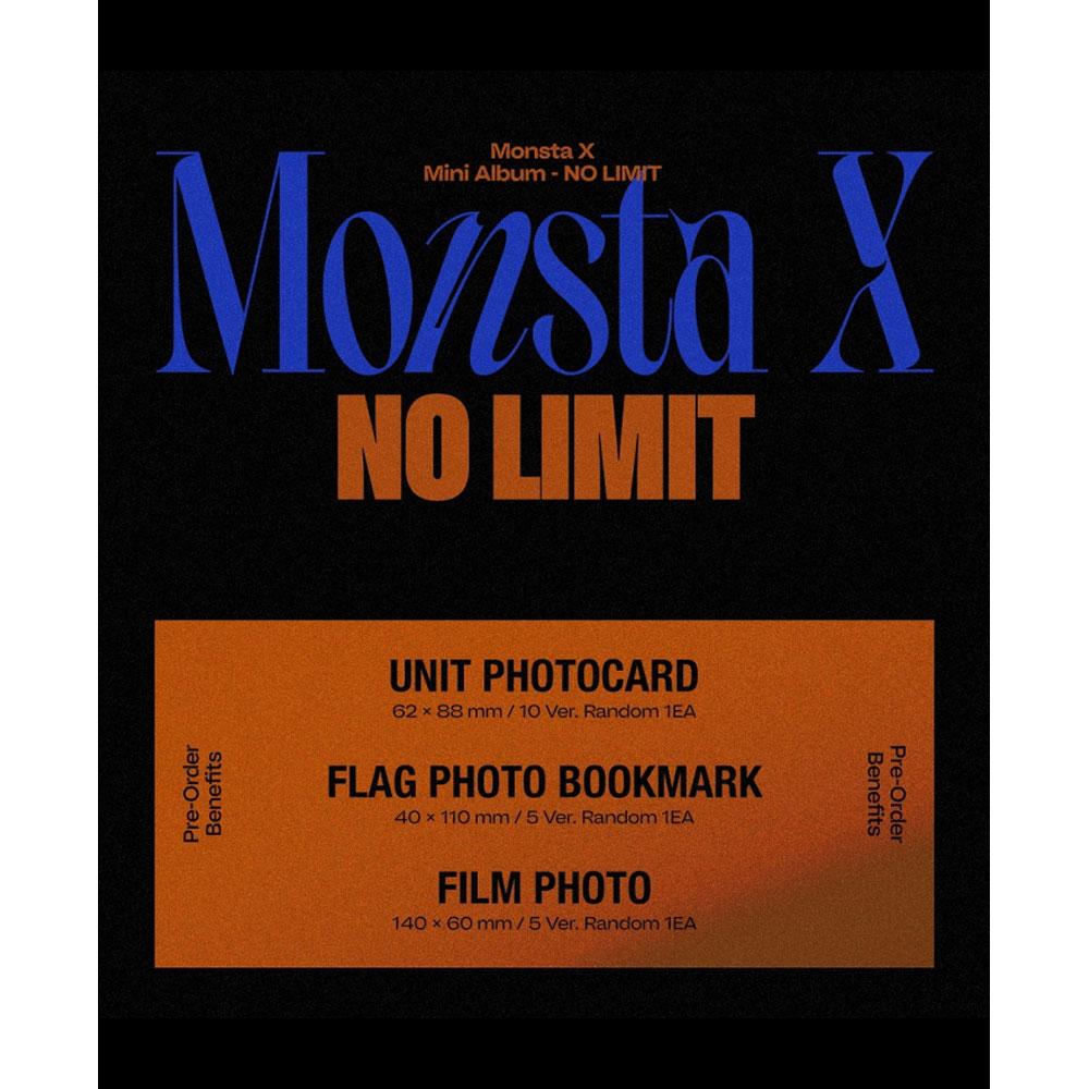 Monsta X [NO LIMIT] 10th Mini Album