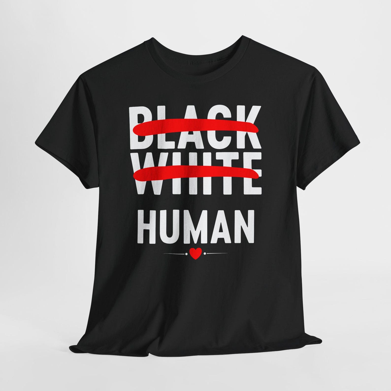 Black White Human shirt, Human Equality Shirt, Anti Racism T Shirt, Kindness Shirt 3XL