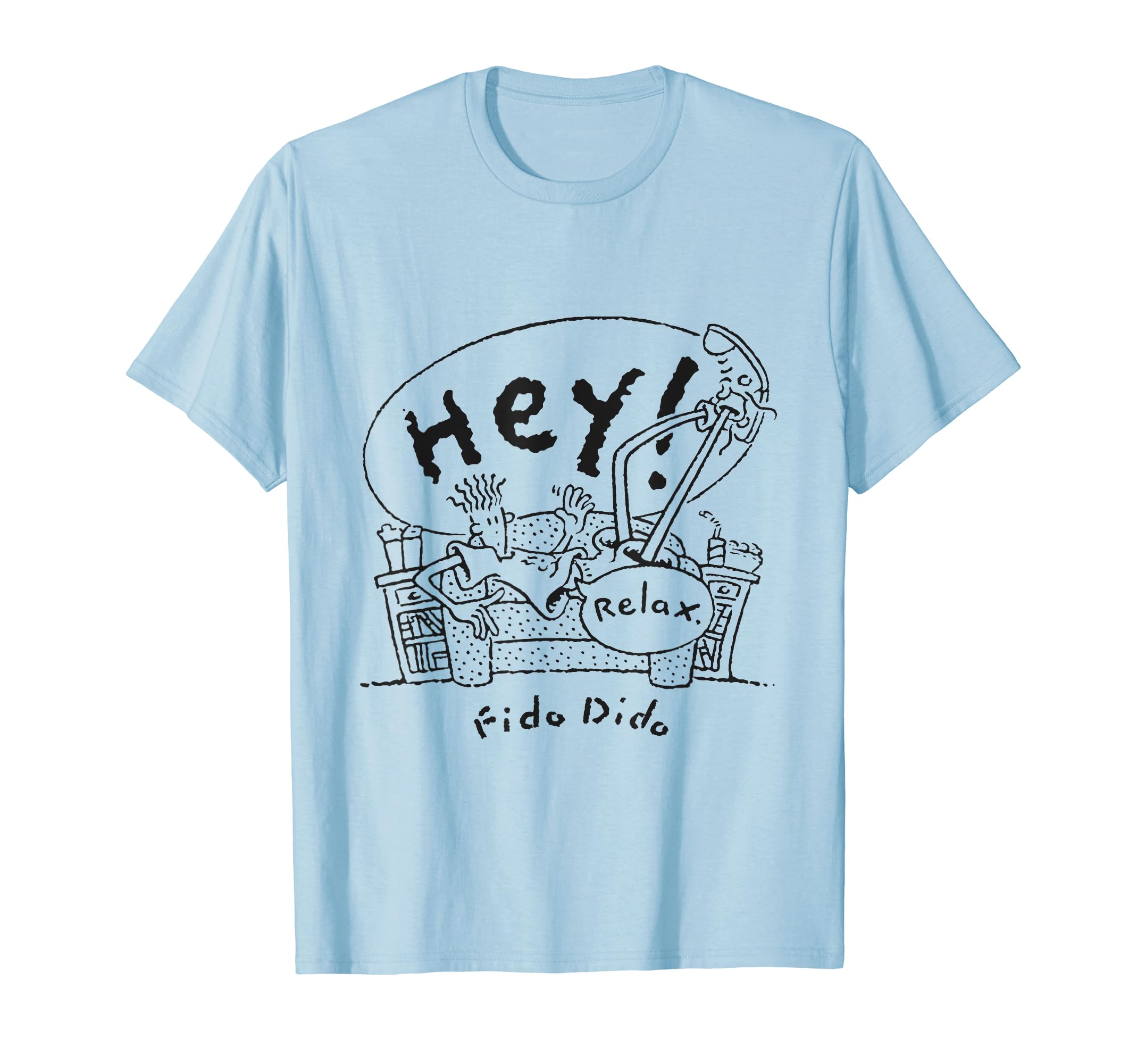 

Fido Dido Sofa Hey Relax T-Shirt