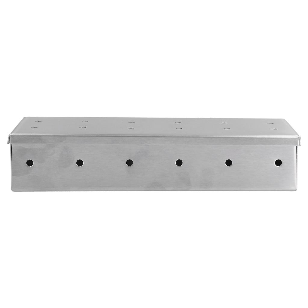 Smoker Box Vent Design High Compatibility Easily Use Durable BBQ Gadgets for Charcoal Gas Grill
