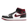 Air Jordan 1 Mid 'Black White Gym Red' Jordan 554724-122