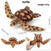Simulated Marine animal model crab lobster starfish turtle underwater world Marine life Children's educational toy modelset toy