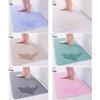 Water Absorption Bath Mat Non-slip Floor Rug Durable Doormat  Bathtub