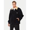 Quiksilver DNA Sherpa Harrington EQYJK04064 Demiseason Jacket, Black, Regular Fit