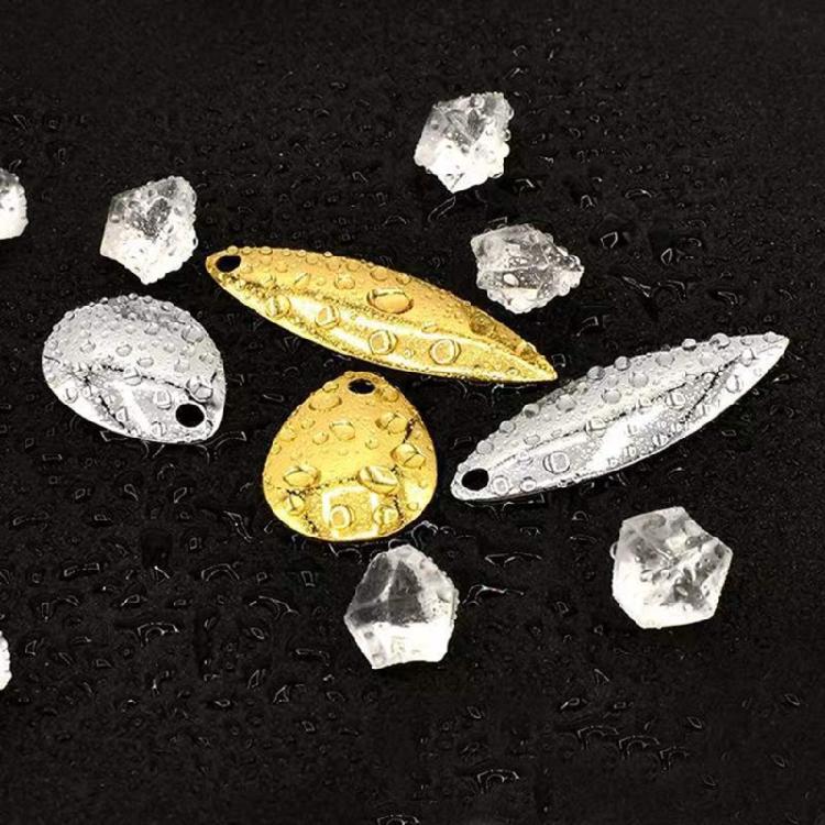 50Pcs Spinner Metal Lures for Fishing Saltwater Baits Spinner Lures