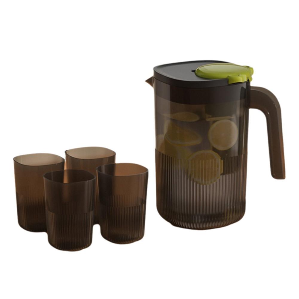 With 4 Cup Cold Kettle Large Capacity Water Jug Drinkware Drink Container  Living Room