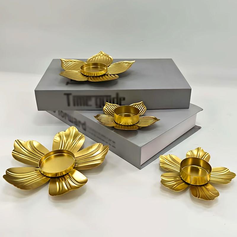 1PC Iron Occasions Practical Romantic Durable Elegance Stable Holiday Decorations Artistic Atmosphere Dining Tables