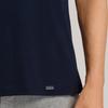 Hanro ShorT Sleeve T shirT  75050 Deep Navy 