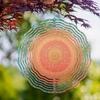 10 Inch Hanging Wind Spinner for Balcony Garden Decor 360 Rotating Hook with Artistic Movement Perfect Gift for Friends and Family