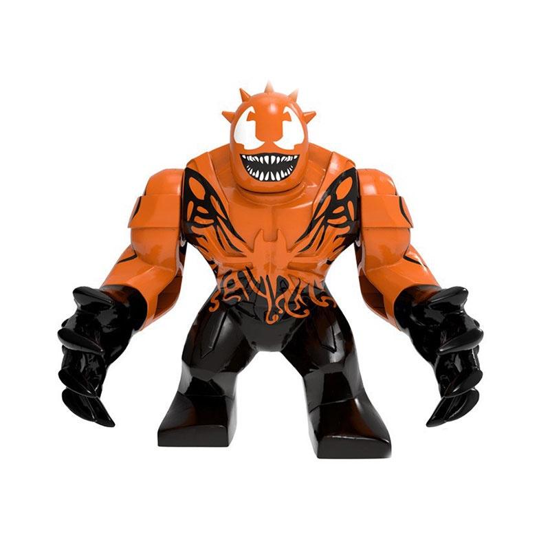Marvel Heroes Building Block Figures Toy Children's Gift 7cm Height Plastic Material Avengers Series