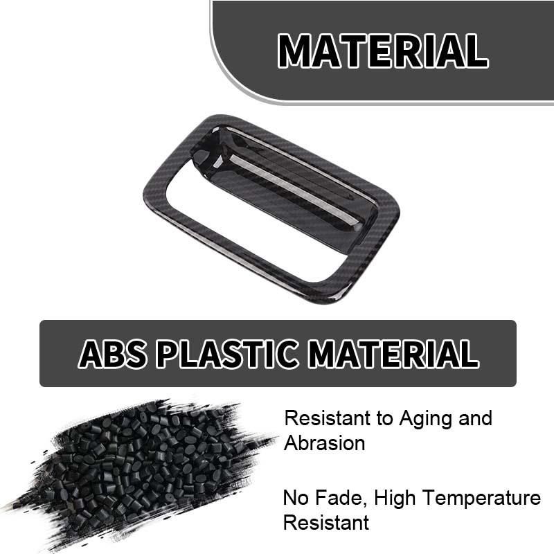 Car Door Tailgate Handle Shell Decoration Cover Stickers For Suzuki Jimny 2019 Up Exterior Accessories