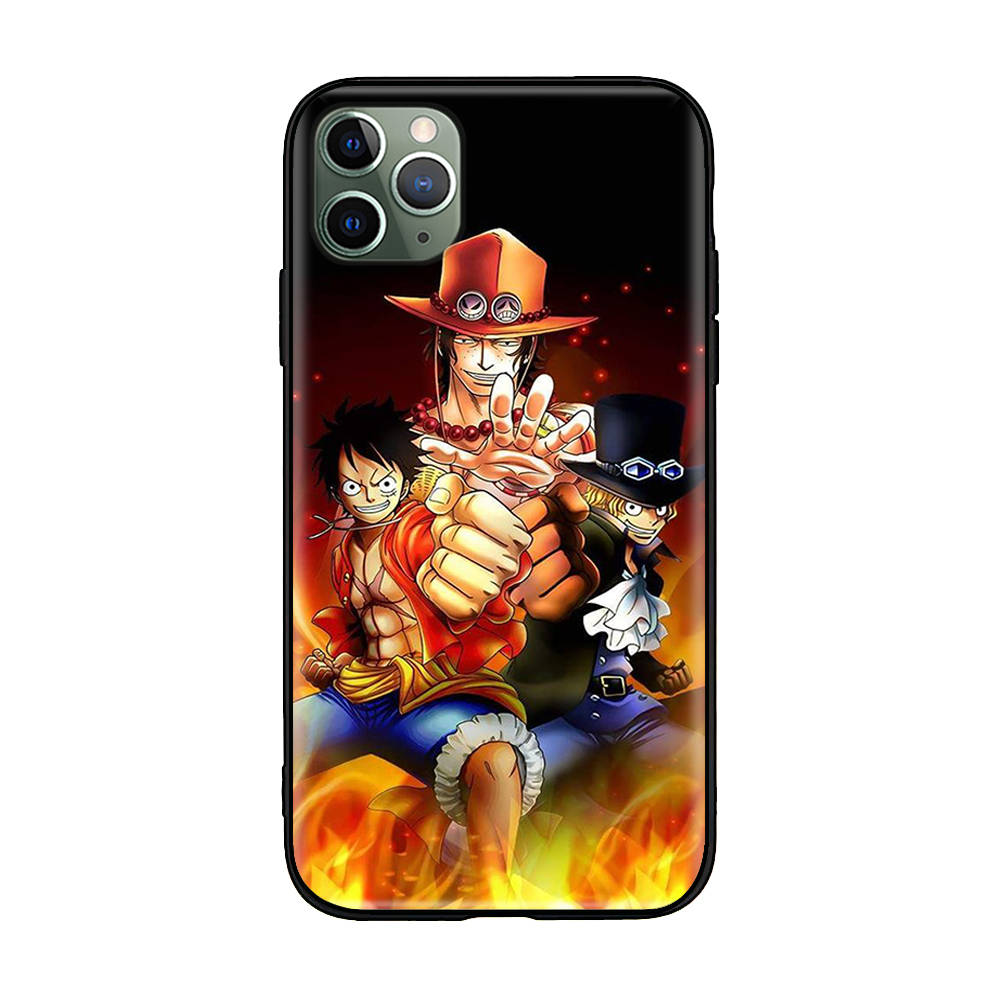 W-31 One Piece Luffy Soft Case for Samsung A04s A05s A10s A11 A12 A14 A15 A22 A23 A32 A50S M31 M51 M52 M53 A25 A30S A51 A52 A55 A70 A71 A72 S10 S9