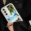 Phone Case for Samsung Galaxy A17 A16 A15 A14 A13 Summer Beach Sea Palm Tree Vacation A56 A36 A26 A55 A35 A25 A54 A34 A24 A53 A3