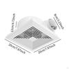 Bathroom Exhaust Fan Efficient Portable Ventilation Fans Quiet Easy Installation