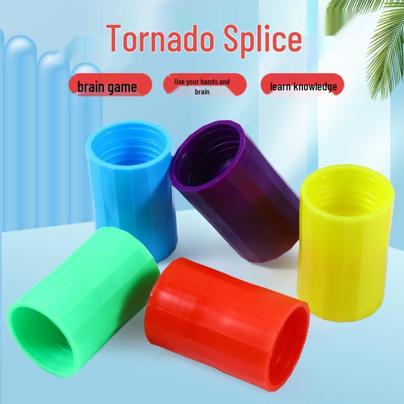 

Science Experiment DIY Vortex Connector Teaching Aid Free Shipping for 1000+