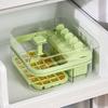 2-in-1 Ice Cube Tray with Lid Easy Push Release Ice Mold for DIY Popsicles Leakproof Freezer Container for Summer Drinks