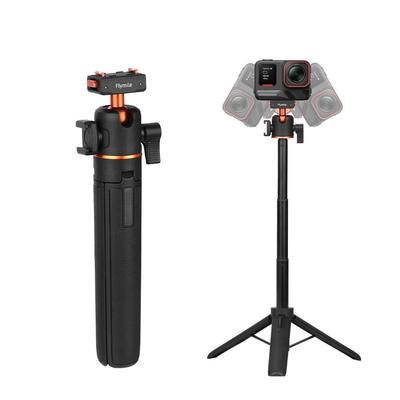 Cold Shoe Selfie Stick Tripod for Insta360 Ace/Ace Pro/2/X5/X4/X3 Action Camera Accessories