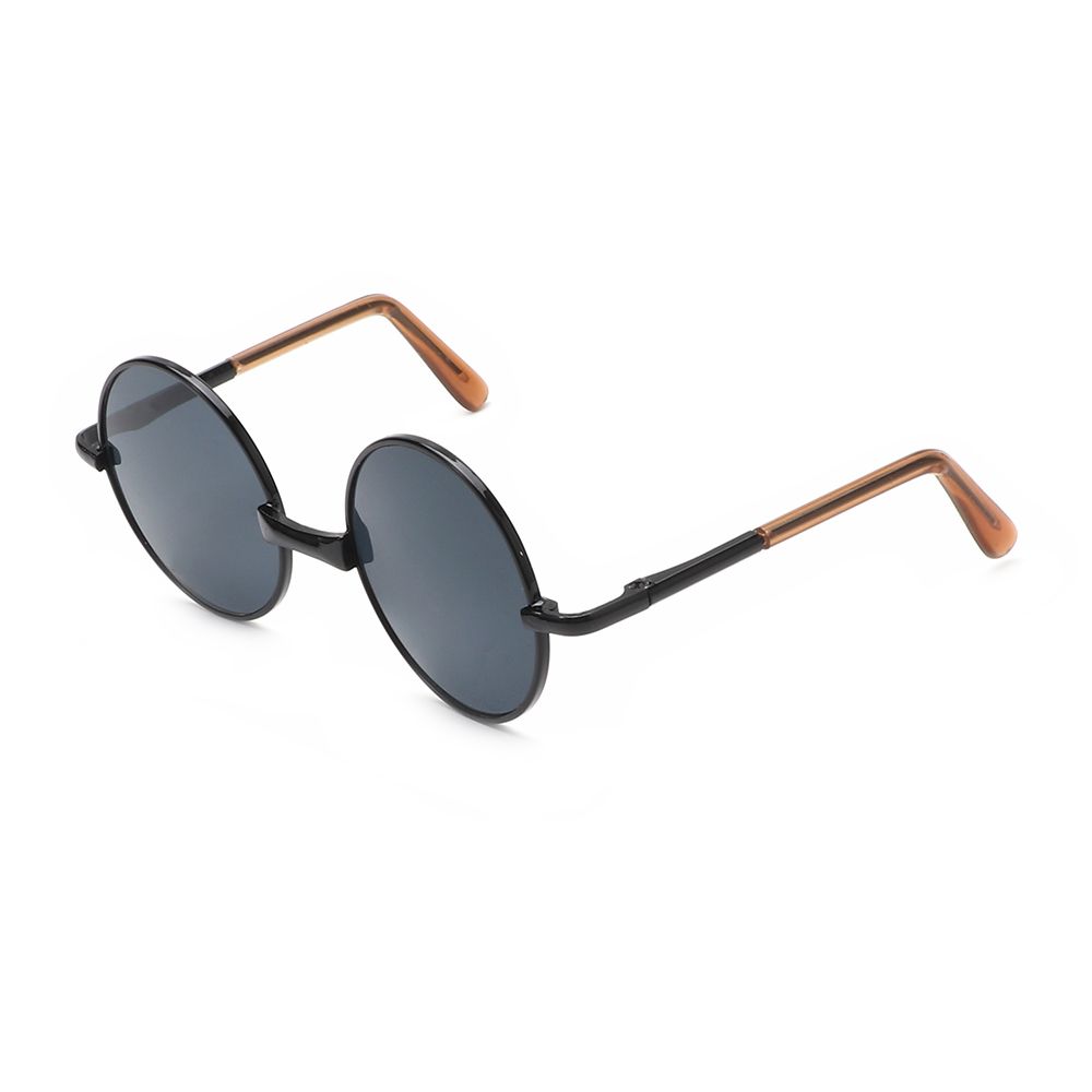 

Fit 18inch Baby Doll Changing Clothes Doll Decoration Round Glasses Toys Accessories Dolls Glasss black