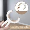 2/4pcs Heavy Duty Plastic Beach Towel Clips Anti-Skid Gasket Towel Holder for Beach Chairs Cruise Clothes Pool Clothes Pins