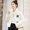 Short Cotton Clothes, Color Matching Bread Clothes, Winter New Warm and Thickened Personalized Jacket