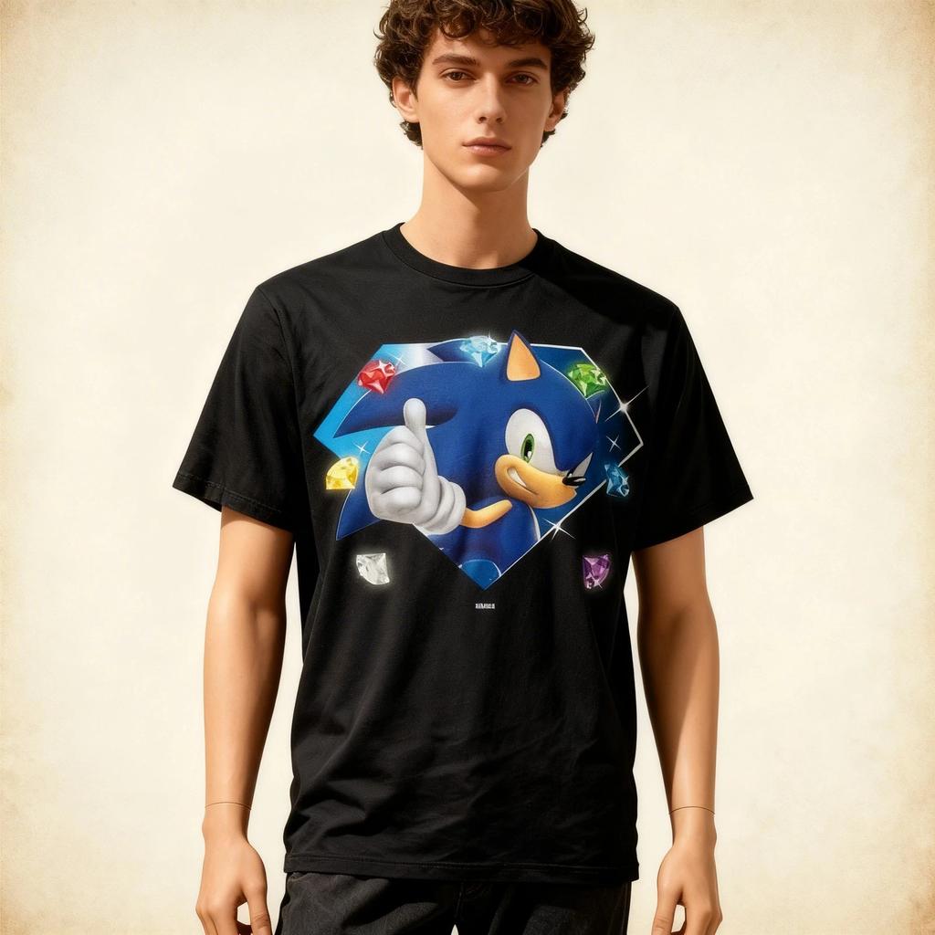 Sonic The Hedgehog 35th Anniversary Emerald Legacy T-Shirt