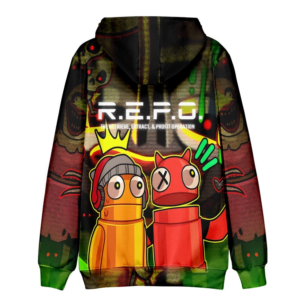 REPO Spiel Hoodie Harajuku Herbst Pullover Mode Unisex Langarm Casual Streetwear Lose Outdoor Kleidung